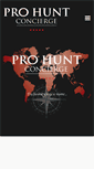 Mobile Screenshot of prohuntconcierge.com